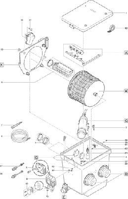 OASE Onderdelen ProfiClear Premium trommelfilter gravity Vervang dekselafdichting trommelfilter