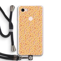Camouflage: Pixel 3 XL Transparant Hoesje met koord Camouflage: Pixel 3 XL Transparant Hoesje met koord