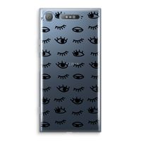 Eye pattern #2: Sony Xperia XZ1 Transparant Hoesje Eye pattern #2: Sony Xperia XZ1 Transparant Hoesje