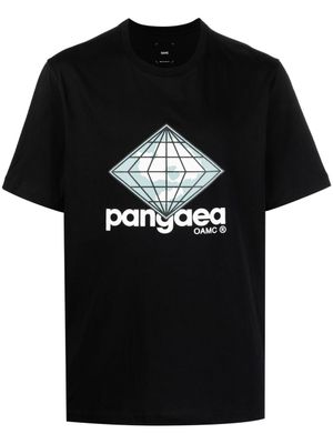 OAMC t-shirt à imprimé graphique - Noir