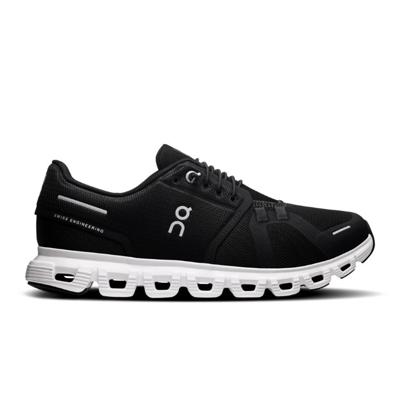 ON Cloud 6 Lage Wandelschoen Dames Black | White 37,5