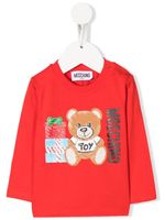 Moschino Kids t-shirt à imprimé Teddy Bear - Rouge - thumbnail