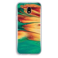 Green Inferno: Samsung Galaxy J3 (2017) Transparant Hoesje