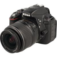 Nikon D5300 zwart + 18-55mm F/3.5-5.6G ED II occasion