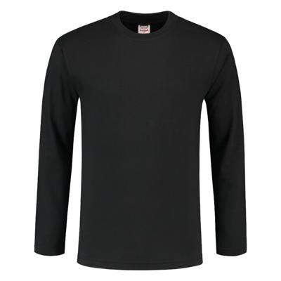 Tricorp T-shirt lange mouw - Casual - 101006 - zwart - maat L