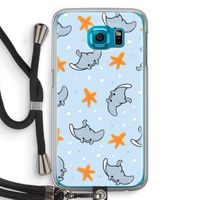 Manta: Samsung Galaxy S6 Transparant Hoesje met koord