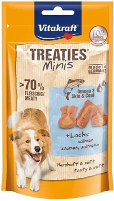 Vitakraft Treaties Mini&apos;s zalm & omega 3 48g