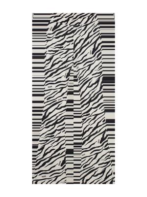 Zebra Flared Pants