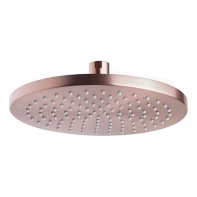 Hoofddouche Wiesbaden UniMatch Caral | 20 cm | Rond | Geborsteld koper