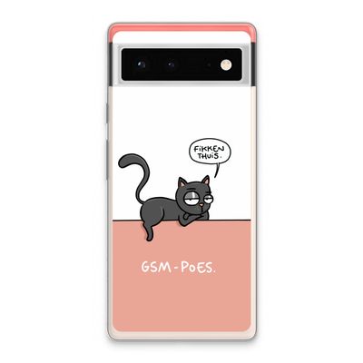 GSM poes: Google Pixel 6 Transparant Hoesje