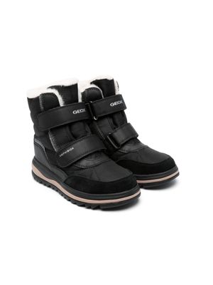 Geox Kids bottines Adelhide à empiècements - Noir