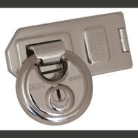 Kasp K16070D260 Hangslot Verschillend sluitend Zilver Sleutelslot