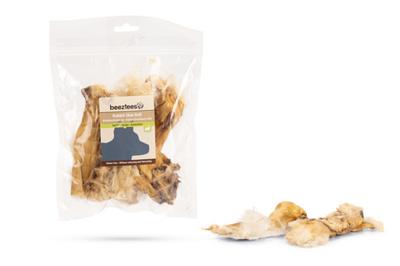 Beeztees Beeztees Konijnenhuid Rol Met Haar 100g