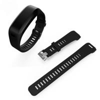 Silicone polsbandje voor Sport voor Garmin Vivosmart HR 1 (zwart)