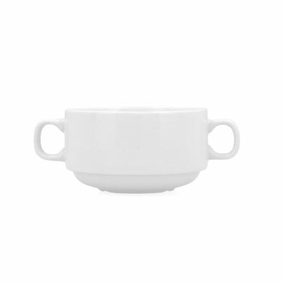 Koppen voor consommé Bidasoa Glacial Wit 300 ml (6 Stuks) (Pack 6x)
