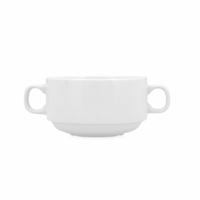 Koppen voor consommé Bidasoa Glacial Wit 300 ml (6 Stuks) (Pack 6x)