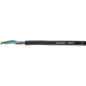 Helukabel 29400SW Geïsoleerde kabel H03VV-F 2 x 0.75 mm² Zwart per meter