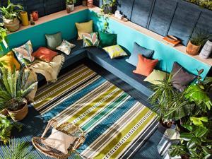 Scion - Rivi-Kiwi outdoor 426908 - 140x200 cm Vloerkleed