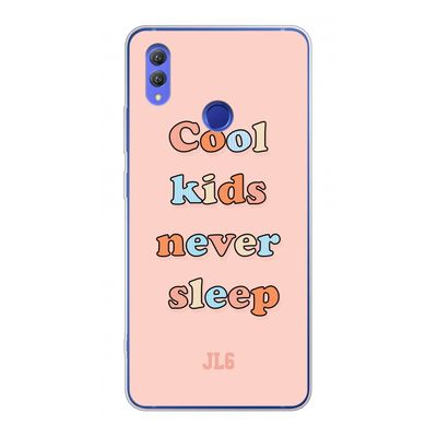 Cool Kids Never Sleep: Honor Note 10 Transparant Hoesje