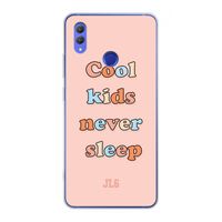 Cool Kids Never Sleep: Honor Note 10 Transparant Hoesje Cool Kids Never Sleep: Honor Note 10 Transparant Hoesje