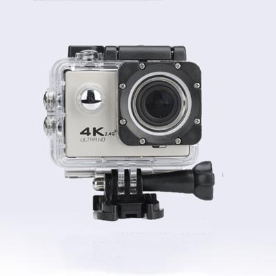 WIFI waterdichte actie camera fietsen 4K camera ultra duiken 60PFS kamera helm fiets cam Onderwatersport 1080P camera (zilvergrijs)