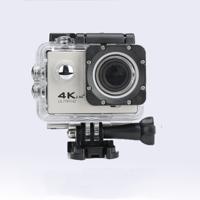 WIFI waterdichte actie camera fietsen 4K camera ultra duiken 60PFS kamera helm fiets cam Onderwatersport 1080P camera (zilvergrijs)
