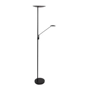 Steinhauer Zwarte leeslamp Daphne met extra leeslamp 3392ZW