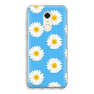 Margrietjes: Xiaomi Redmi 5 Transparant Hoesje