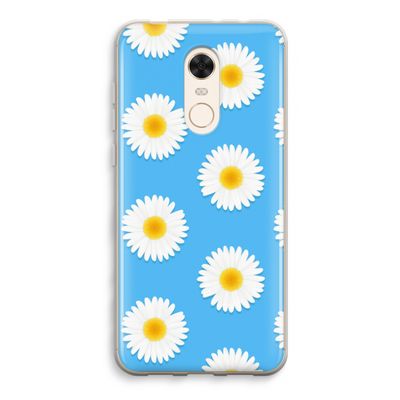 Margrietjes: Xiaomi Redmi 5 Transparant Hoesje