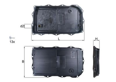 Oliekuip, automaat HX184KIT