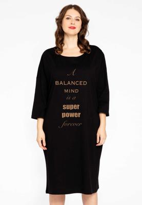 Yoek Jurk super power | Zwart | Maat size 2