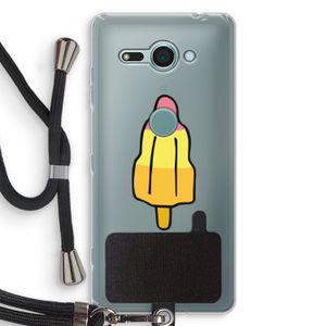 Raketijsje: Sony Xperia XZ2 Compact Transparant Hoesje met koord