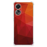 Shockproof Case voor OPPO A78 4G Polygon Red