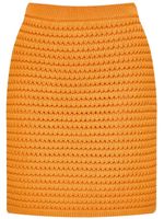 12 STOREEZ Gebreide mini-rok - Oranje - thumbnail