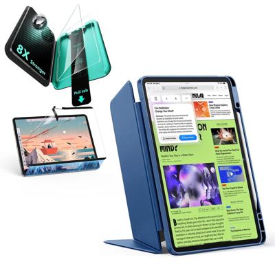 iPad Air 13" (2025) Flip Transformation Bundle - Navy Blue