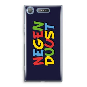 90's One: Sony Xperia XZ1 Transparant Hoesje