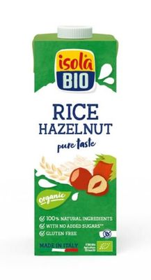 Isola Bio Rijstdrank Hazelnoot