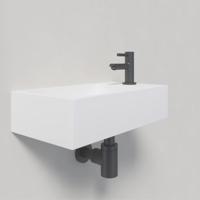 Fontein Wiesbaden Solid Surface 40x22x10 cm (Rechts)