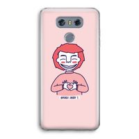 Hartje: LG G6 Transparant Hoesje