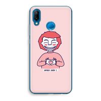 Hartje: Huawei P20 Lite Transparant Hoesje