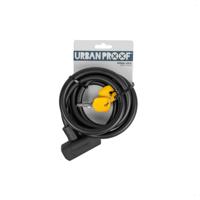 UrbanProof spiraalslot 12mm*150cm zwart