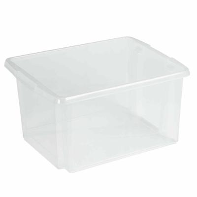 Sunware Opslagbox Nesta - kunststof - 32L - transparant - 45 x 36 x 24 cm