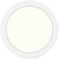 LED Downlight Rond Opbouw 18W - Natuurlijk Wit 4000K - Mat Wit Kunststof