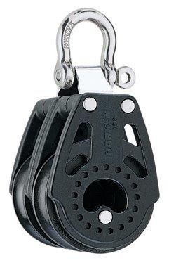 Harken 40c 2-schijfsblok Fixed Default