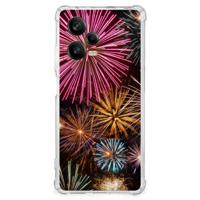 Xiaomi Redmi Note 12 Pro Plus Anti Shock Bumper Case Vuurwerk