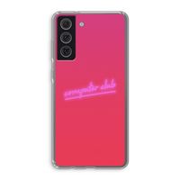 Vice Glow: Samsung Galaxy S21 FE Transparant Hoesje