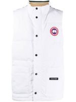 Canada Goose gilet matelassé Freestyle Regeneration - Blanc