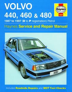 Haynes Werkplaatshandboek Volvo 440, 460 & 480 benzine (1987-1997) 1691