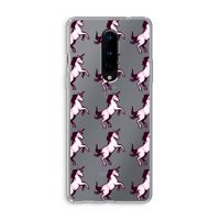 Musketon Unicorn: OnePlus 8 Transparant Hoesje
