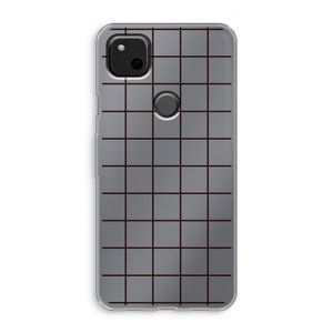 Rooster: Google Pixel 4a Transparant Hoesje